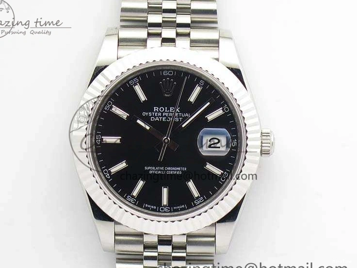 MiroTime 0510 SmartChoice DateJust II 40mm BP Maker Best Edition Black Dial On New Version Jubilee Bracelet A 3538